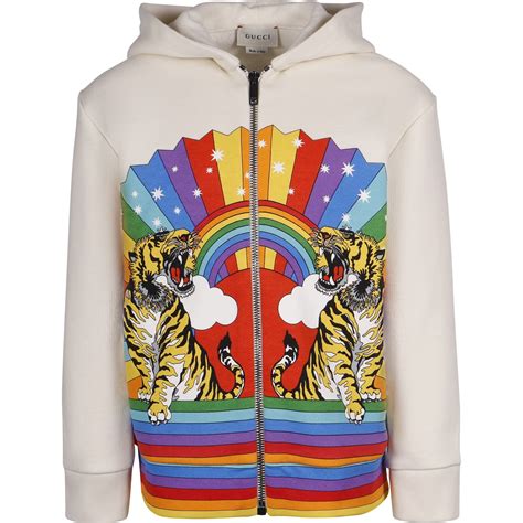 gucci mens cotton zip up|Gucci tiger zip up hoodie.